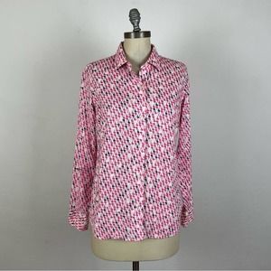 Vineyard Vines Pink Sailboat Button Down Shirt